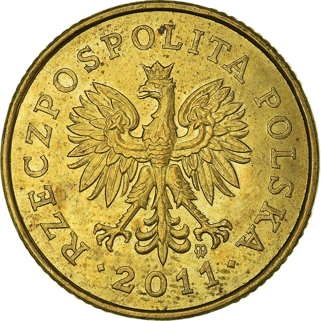 Moneta, Polonia, 5 Groszy, 2011