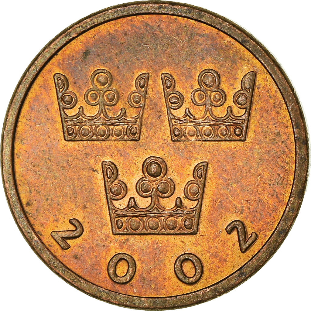 Monnaie, Suède, 50 Öre, 2002