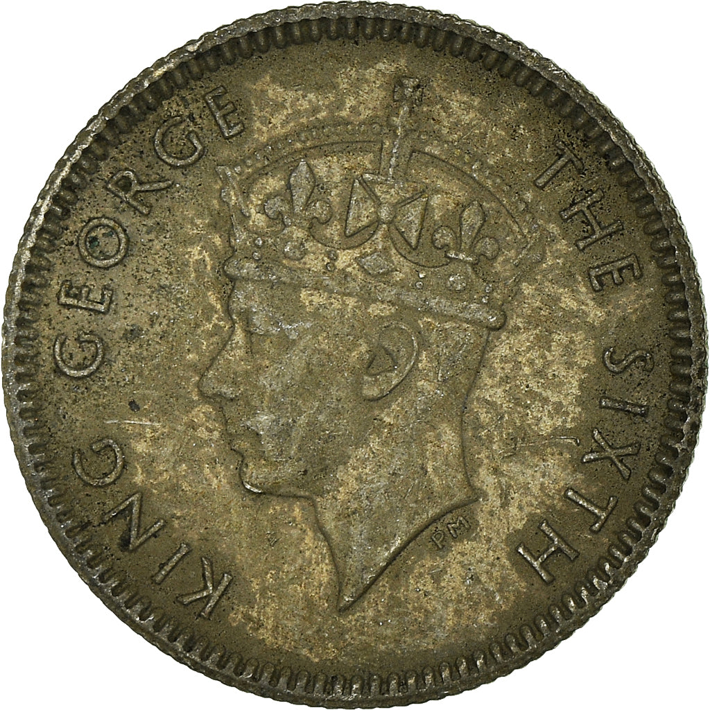 Coin, MALAYA, 10 Cents, 1950
