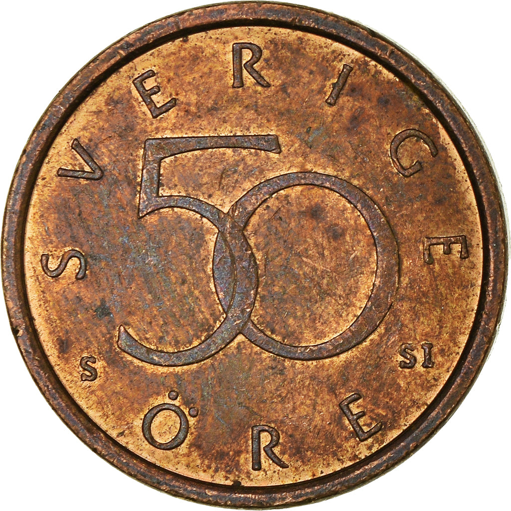 Munten, Zweden, 50 Öre, 2008