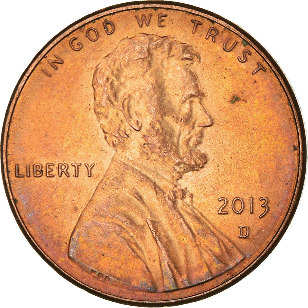 Moneda, Estados Unidos, Cent, 2013