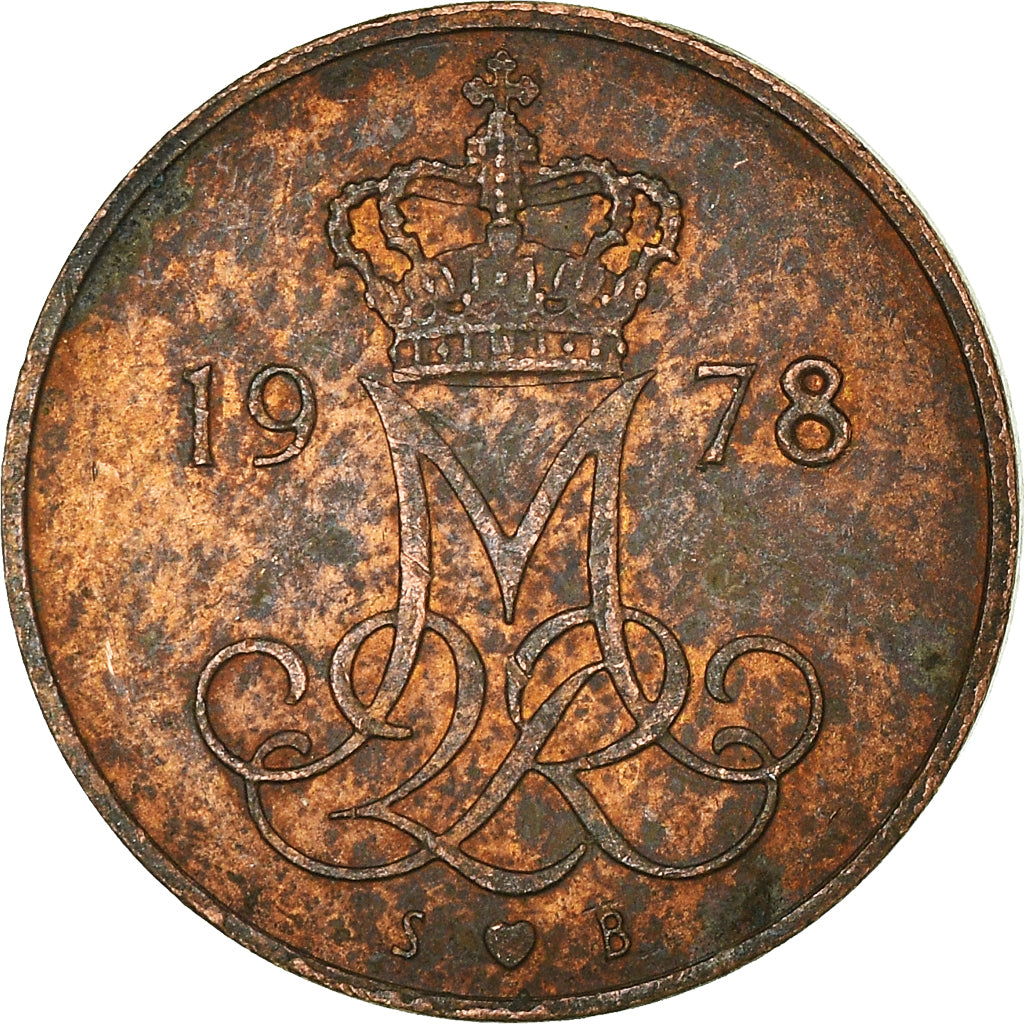 Moeda, Dinamarca, 5 Öre, 1978