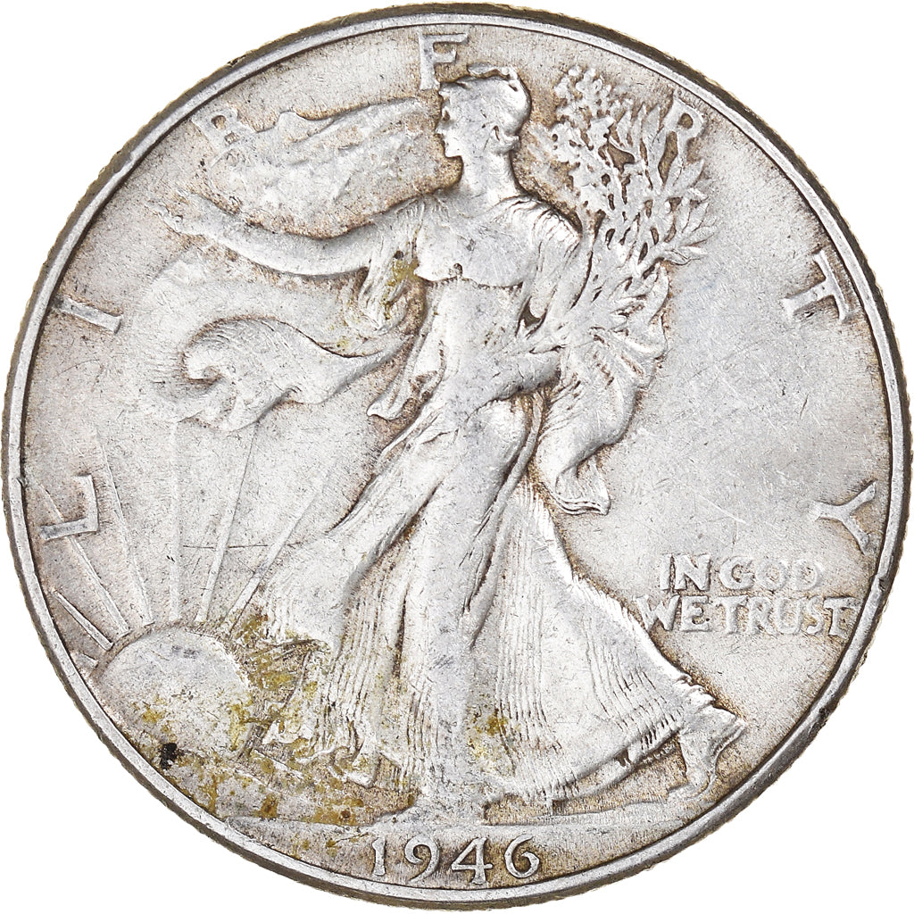 Moneta, Stati Uniti, Walking Liberty Half Dollar, Half Dollar, 1946, U.S. Mint