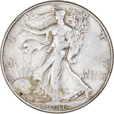 Moneta, Stati Uniti, Walking Liberty Half Dollar, Half Dollar, 1946, U.S. Mint