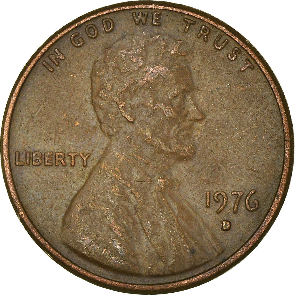 Moeda, Estados Unidos da América, Cent, 1976