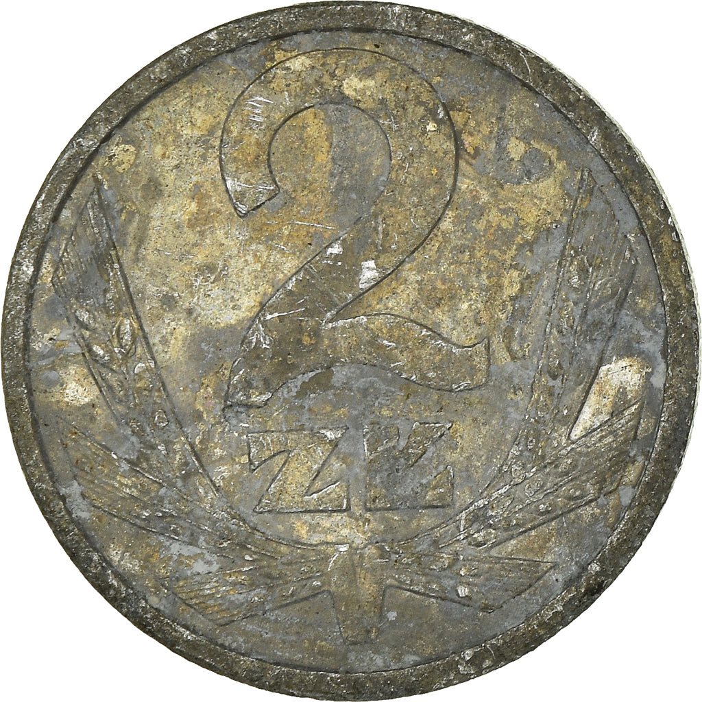 Munten, Polen, 2 Zlote, 1990