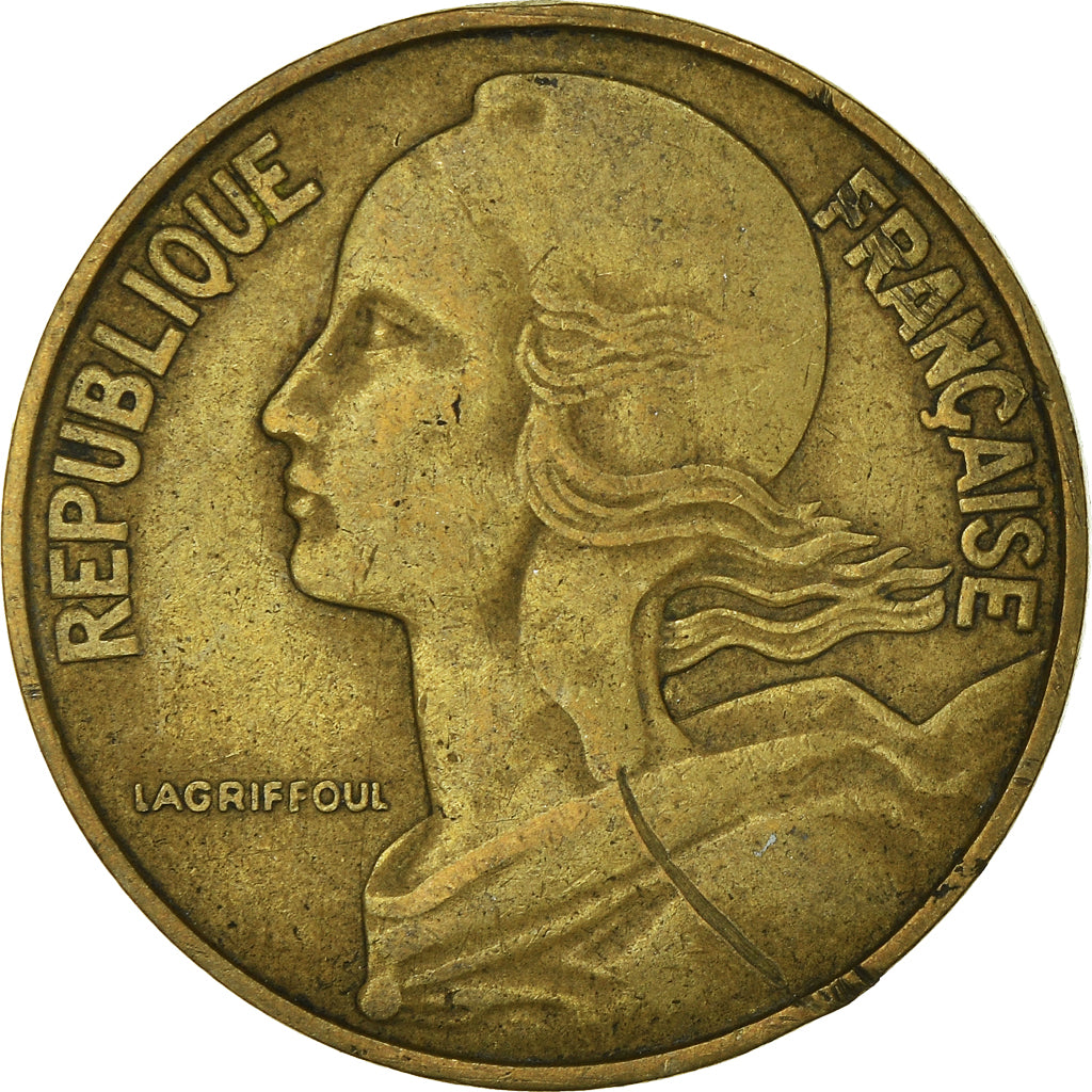 Münze, Frankreich, 20 Centimes, 1964