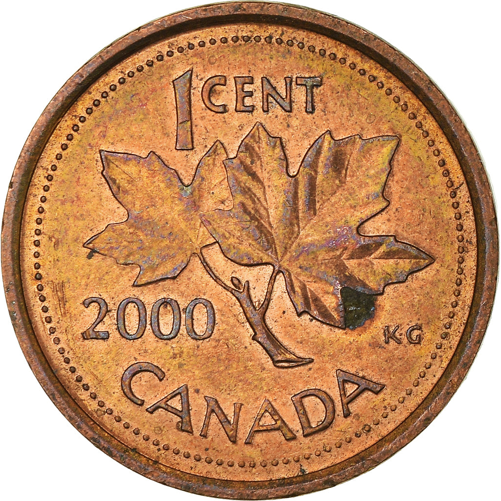 Moneta, Canada, Cent, 2000