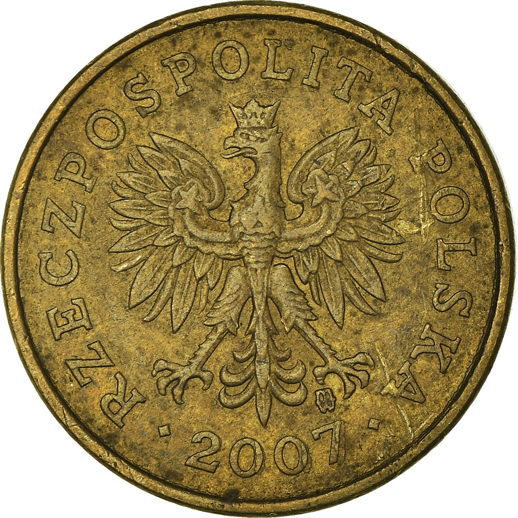 Moneta, Polska, 2 Grosze, 2007