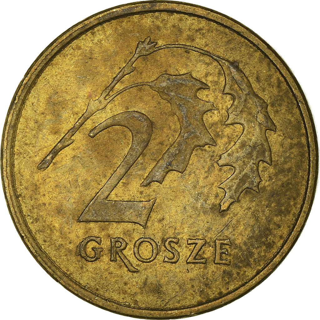 Moneta, Polska, 2 Grosze, 2007