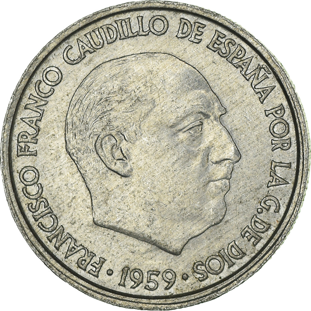 Coin, Spain, 10 Centimos, 1959