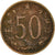 Moneda, Checoslovaquia, 50 Haleru, 1964