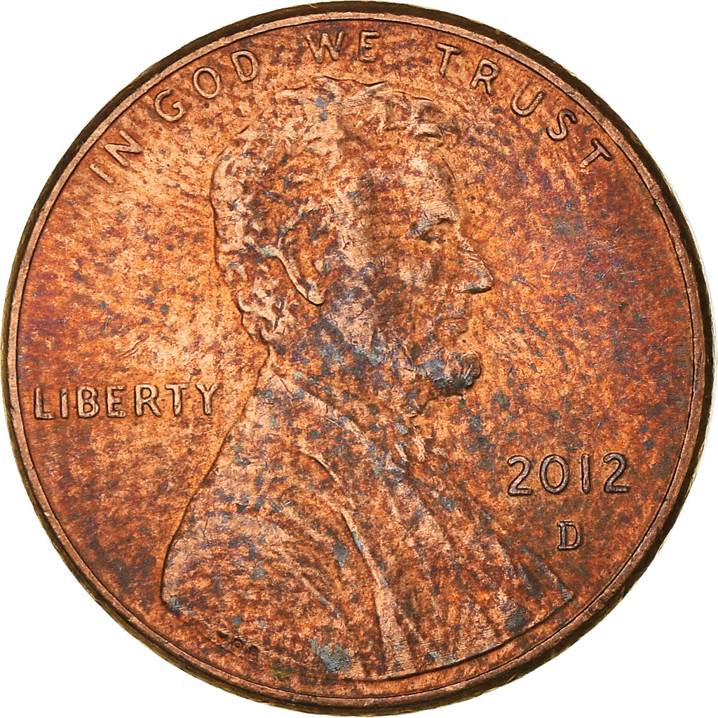 Monnaie, États-Unis, Cent, 2012