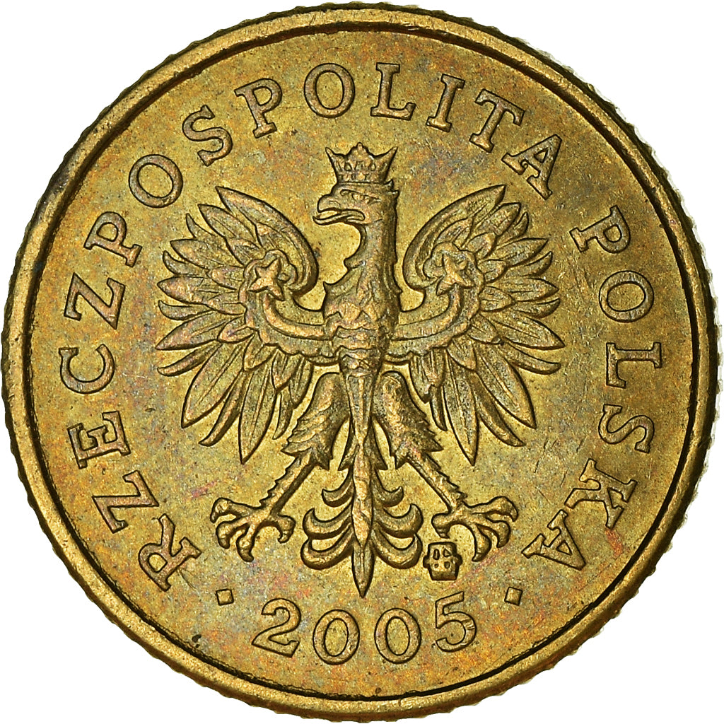 Moneta, Polonia, Grosz, 2005