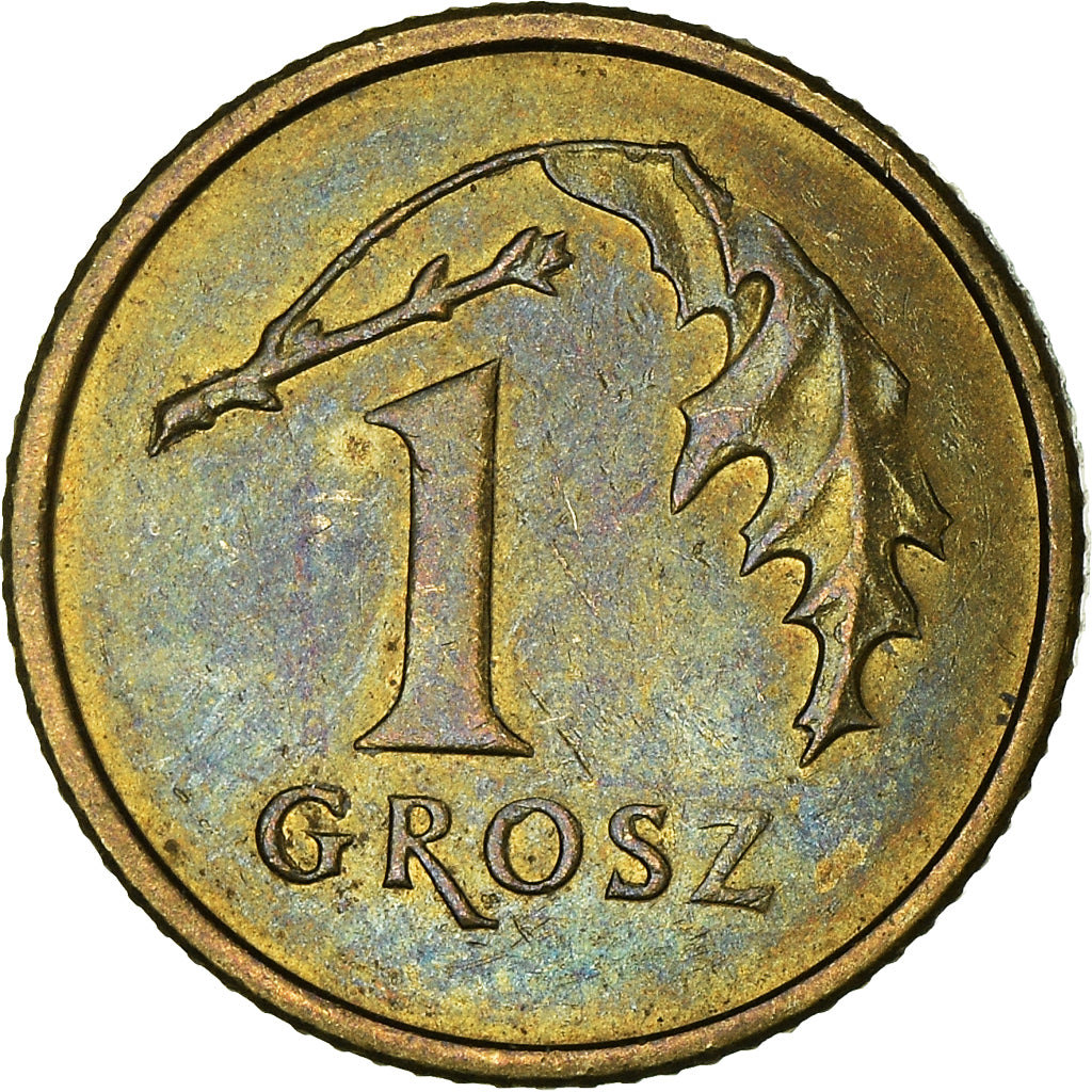 Moneta, Polonia, Grosz, 2005