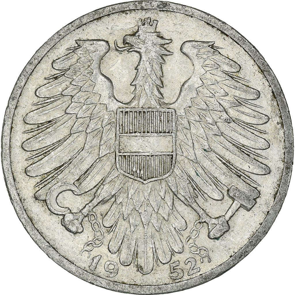 Coin, Austria, Schilling, 1952