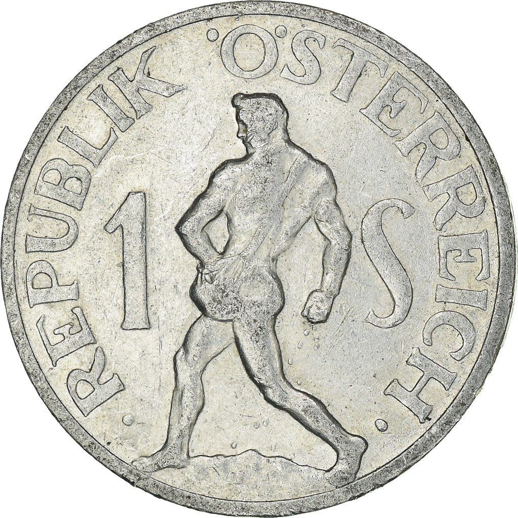 Coin, Austria, Schilling, 1952