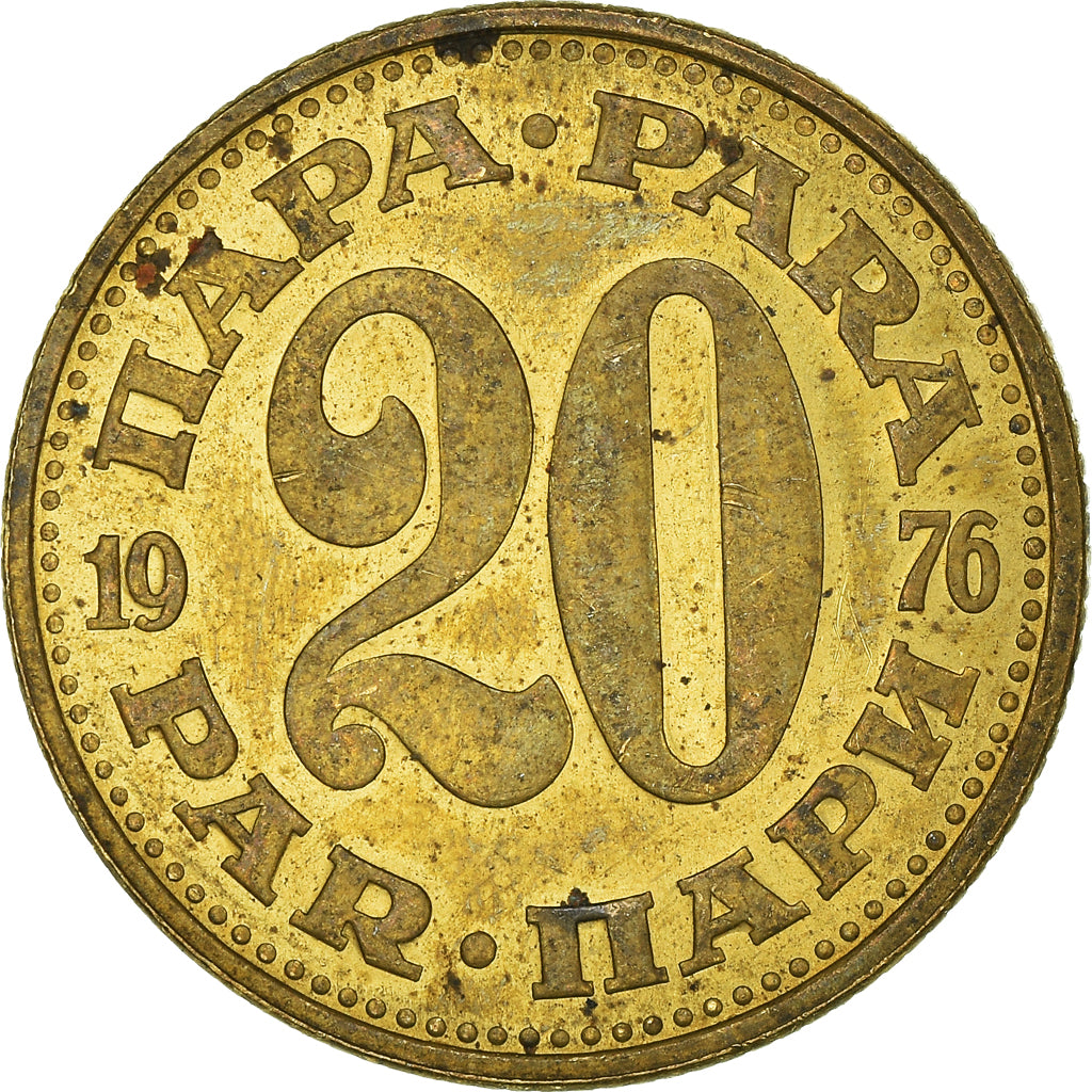 Coin, Yugoslavia, 20 Para, 1976