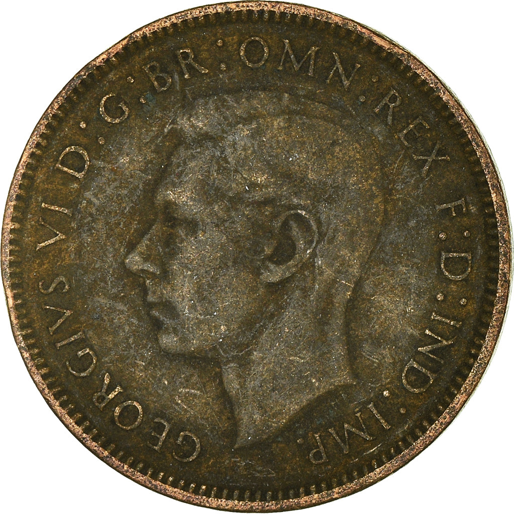 Monnaie, Grande-Bretagne, Farthing, 1941