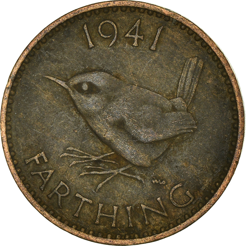 Monnaie, Grande-Bretagne, Farthing, 1941