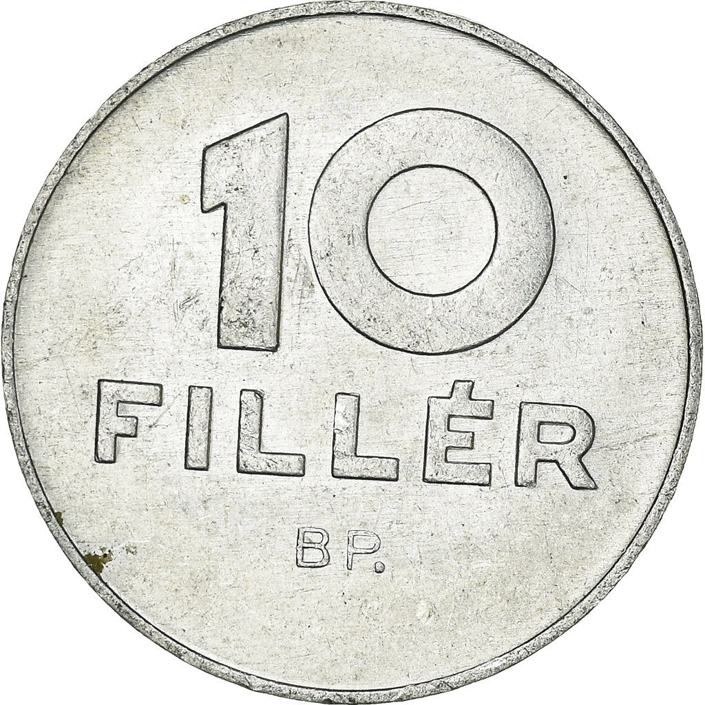 Moneda, Hungría, 10 Filler, 1987