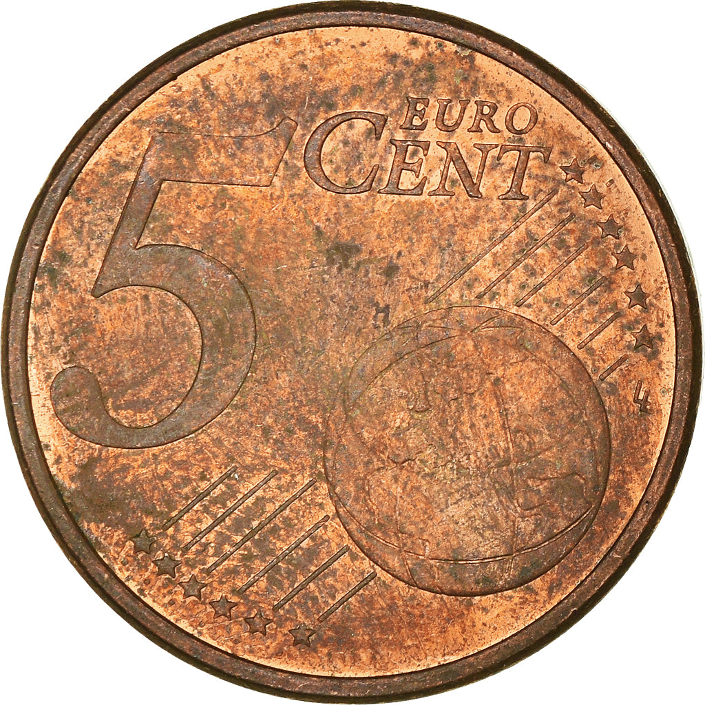 Münze, Spanien, 5 Euro Cent, 2012