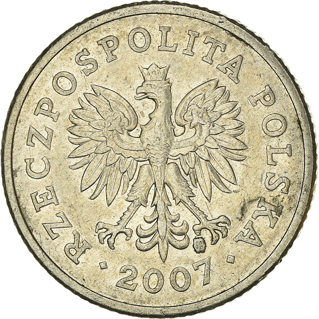 Moneta, Polonia, 20 Groszy, 2007