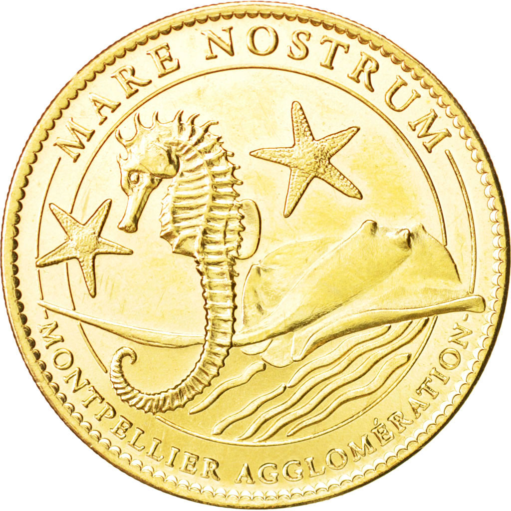 France, Tourist Token, Arts & Culture, Token, 2008, MS(63), Cupro-nickel...