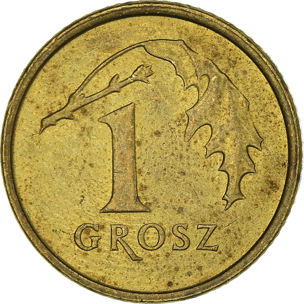 Moneta, Polonia, Grosz, 2007