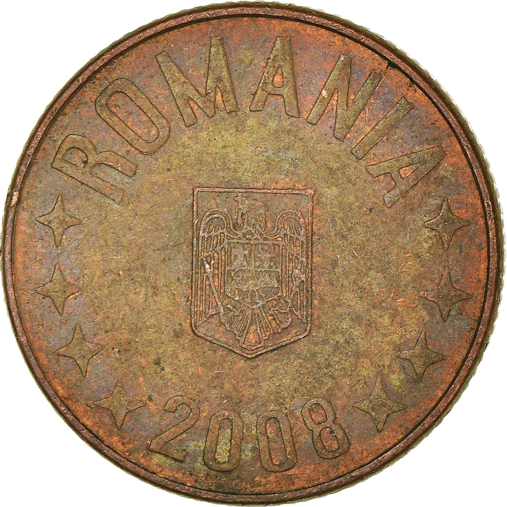 Monnaie, Roumanie, 5 Bani, 2008