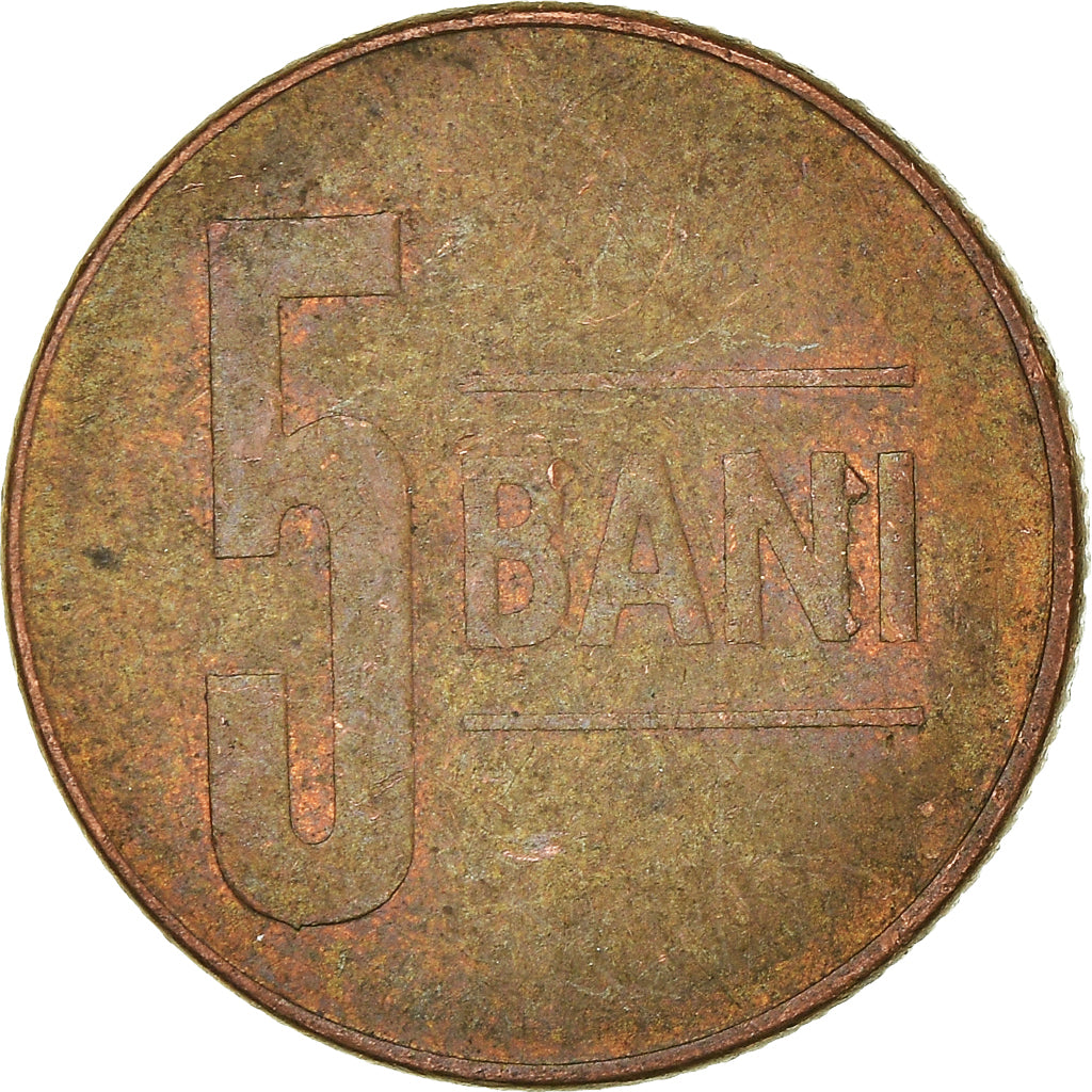Monnaie, Roumanie, 5 Bani, 2008