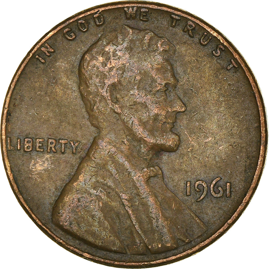 Moneta, Stati Uniti, Cent, 1961