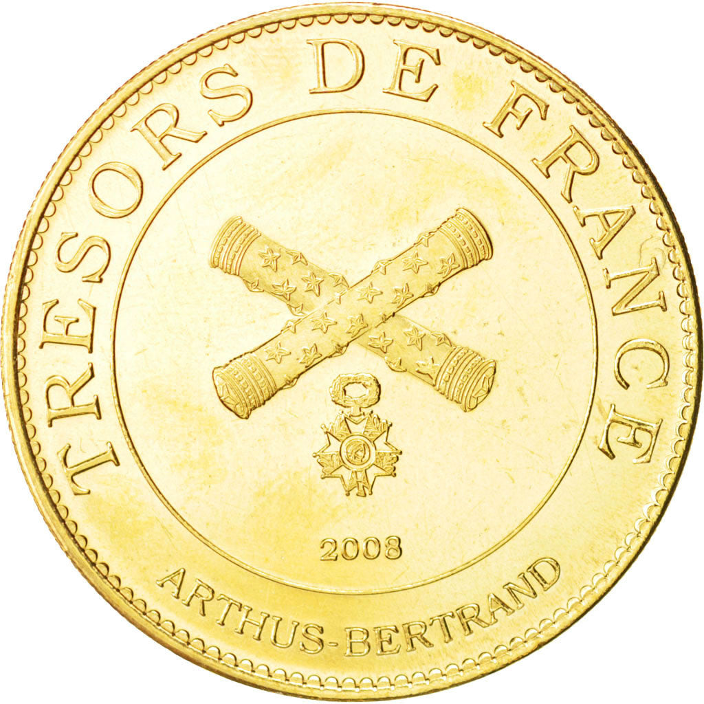 Francia, Token, Tourist Token, Arts & Culture, 2008, SPL, Rame-nichel-alluminio