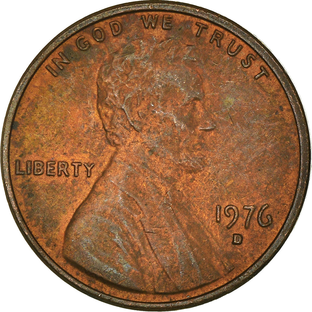 Münze, Vereinigte Staaten, Cent, 1976