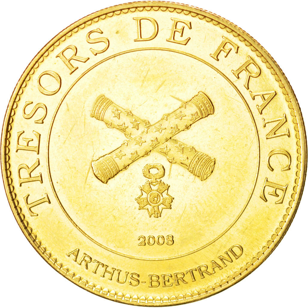 France, Token, Tourist Token, Arts & Culture, 2008, MS(63), Cupro-nickel