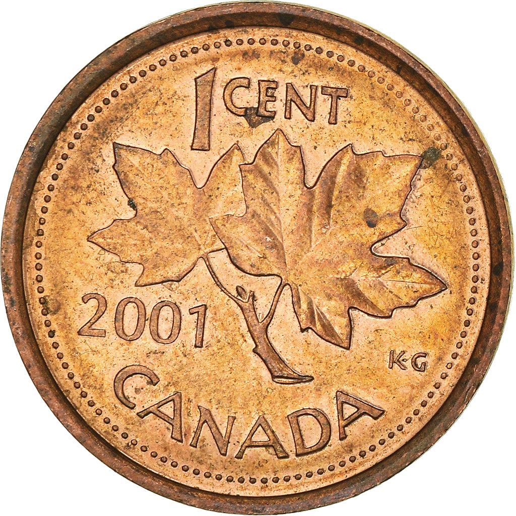 Coin, Canada, Cent, 2001