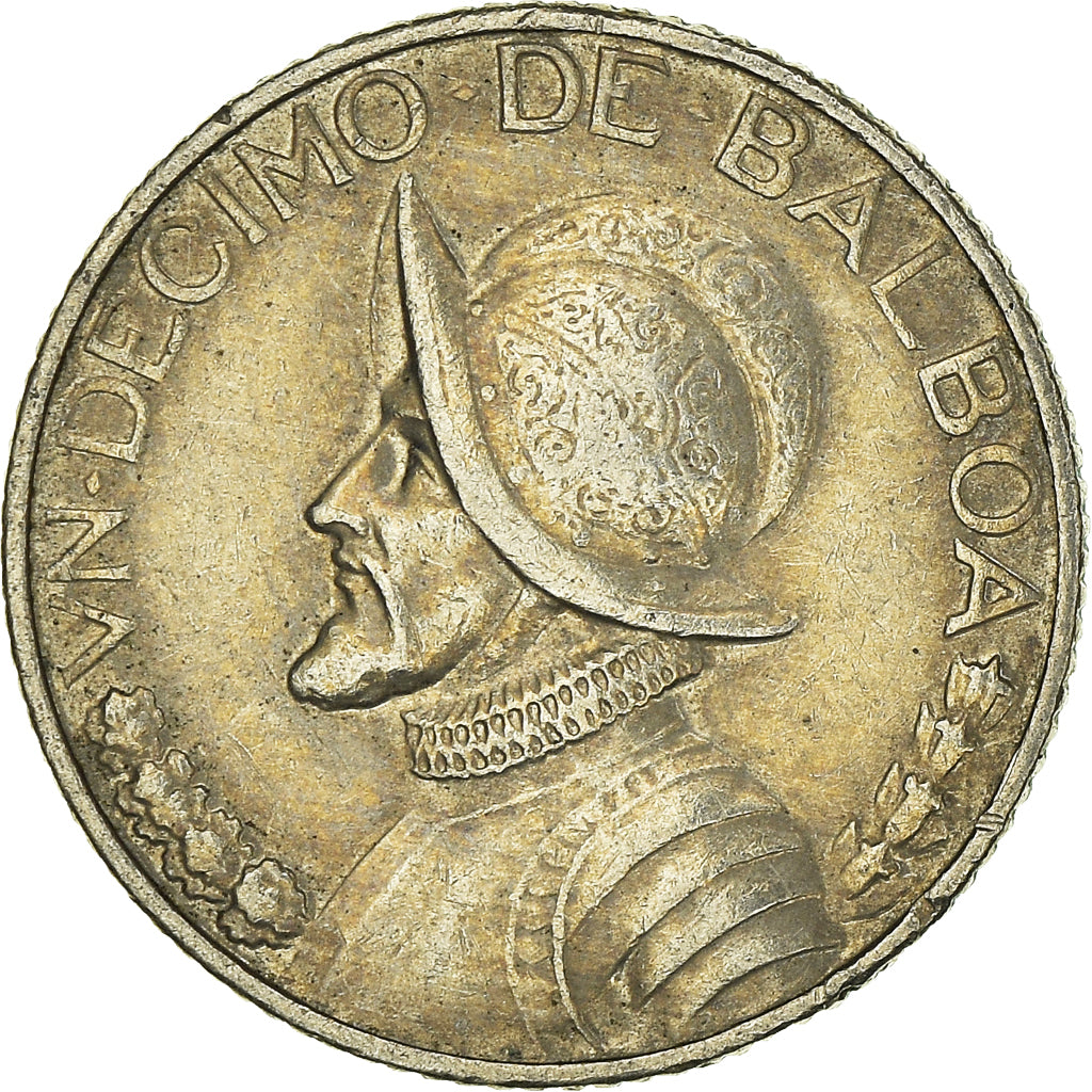 Munten, Panama, 1/10 Balboa, 2001