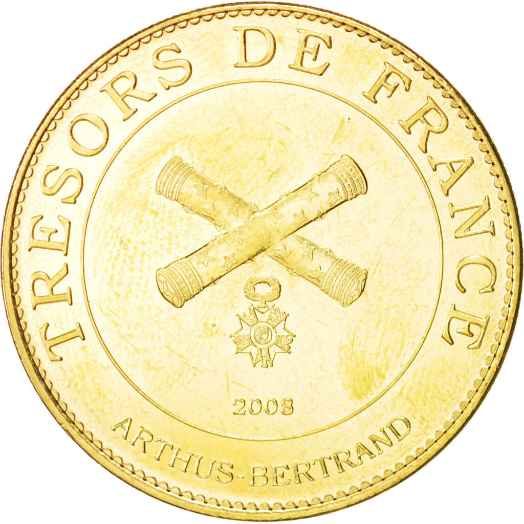 France, Token, Tourist Token, Arts & Culture, 2008, MS(63), Cupro-nickel