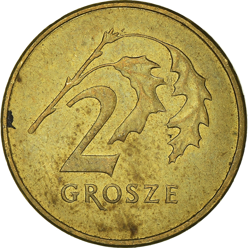 Coin, Poland, 2 Grosze, 2010