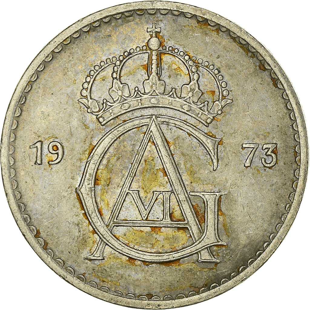 Moneta, Szwecja, 50 Öre, 1973