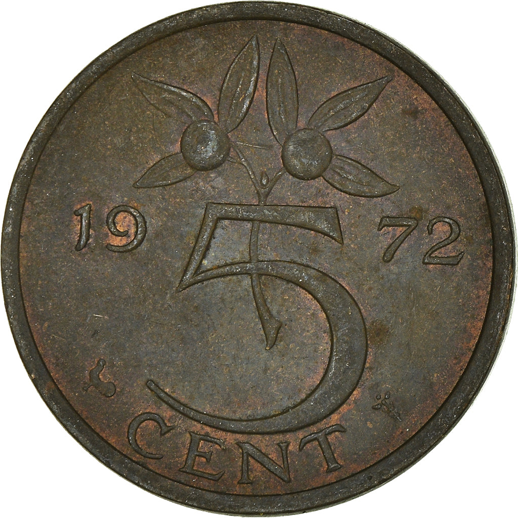 Münze, Niederlande, 5 Cents, 1972