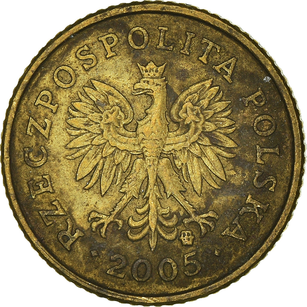Moneta, Polonia, Grosz, 2005