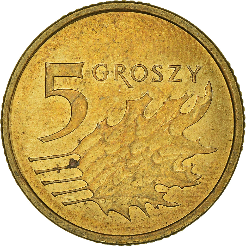 Moneda, Polonia, 5 Groszy