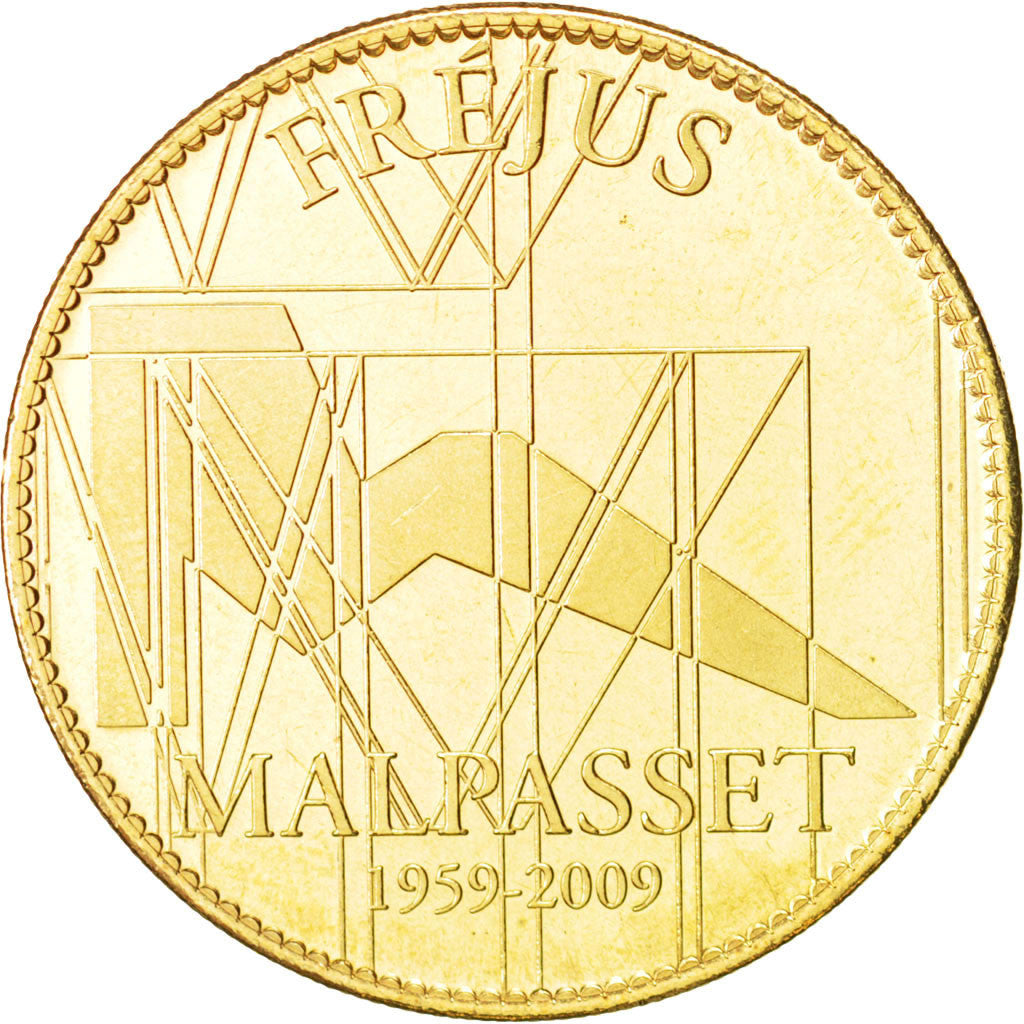 Francia, Token, Tourist Token, Arts & Culture, 2009, SPL, Rame-nichel-alluminio