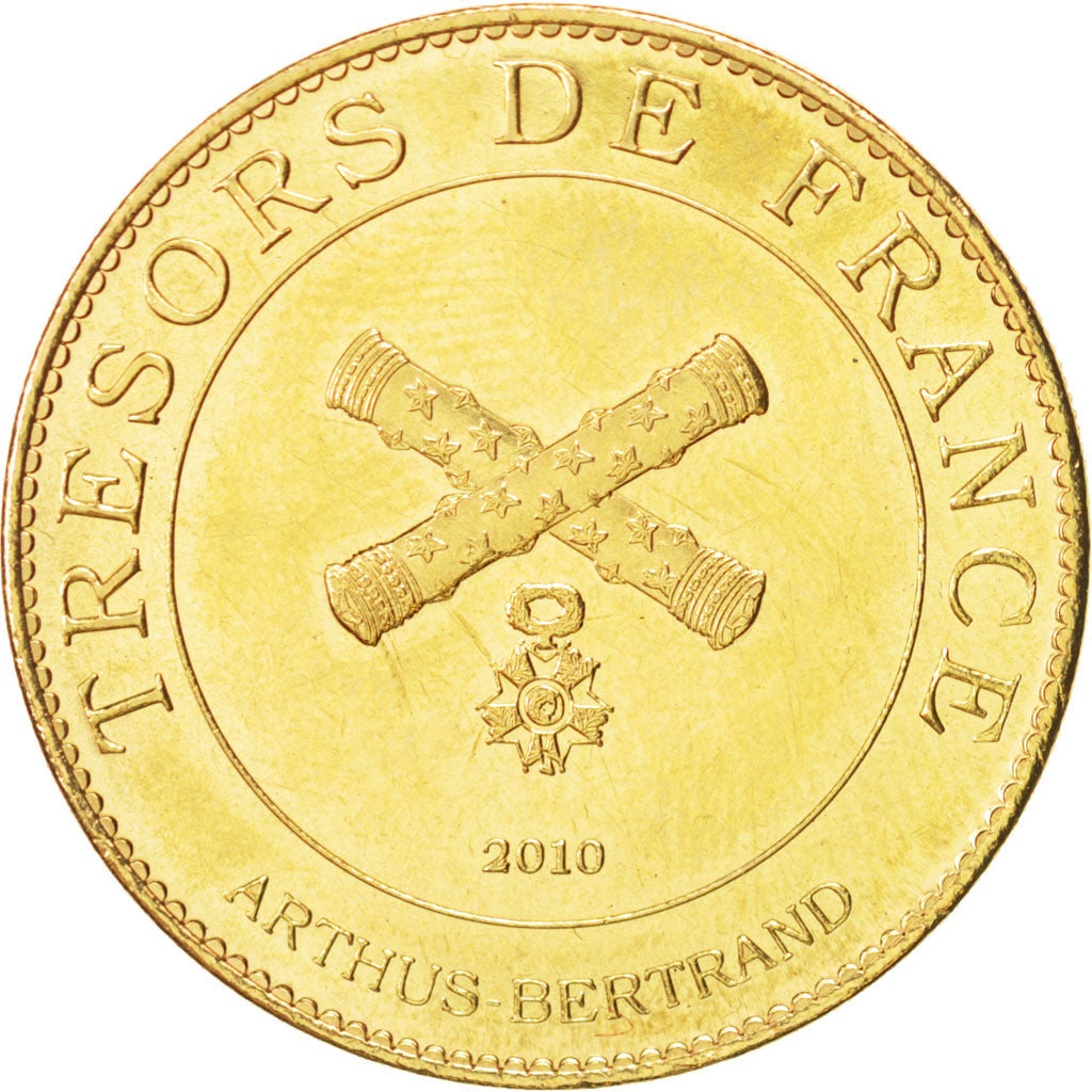 France, Tourist Token, Arts & Culture, Token, 2010, MS(63), Cupro-nickel...
