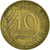 Coin, France, 10 Centimes, 1974
