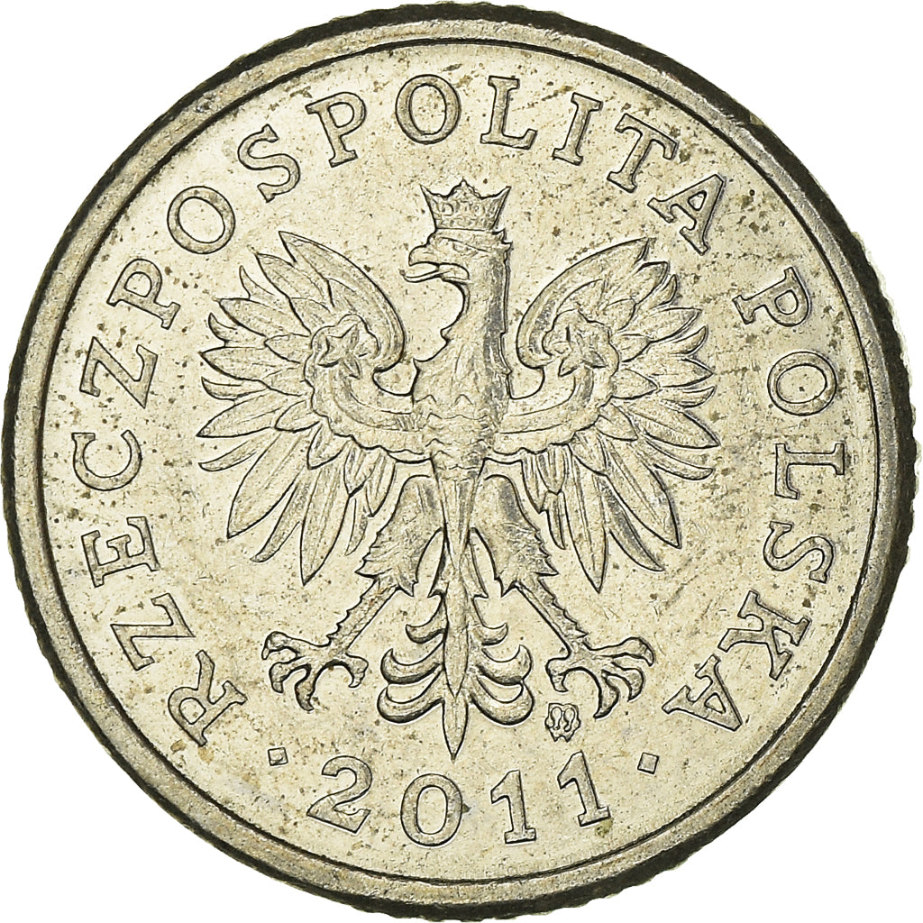 Moneta, Polonia, 10 Groszy, 2011