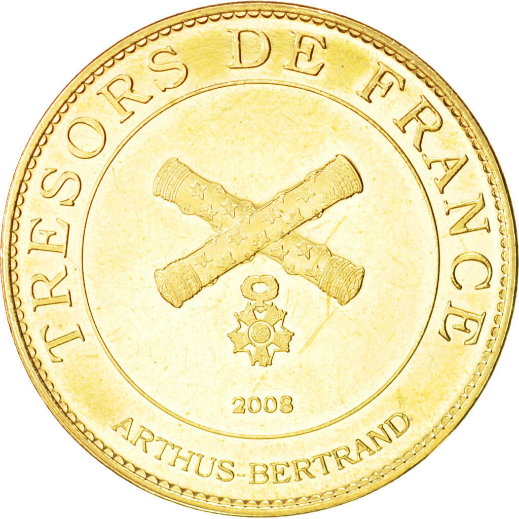 Francia, Token, Tourist Token, Arts & Culture, 2008, SPL, Rame-nichel-alluminio