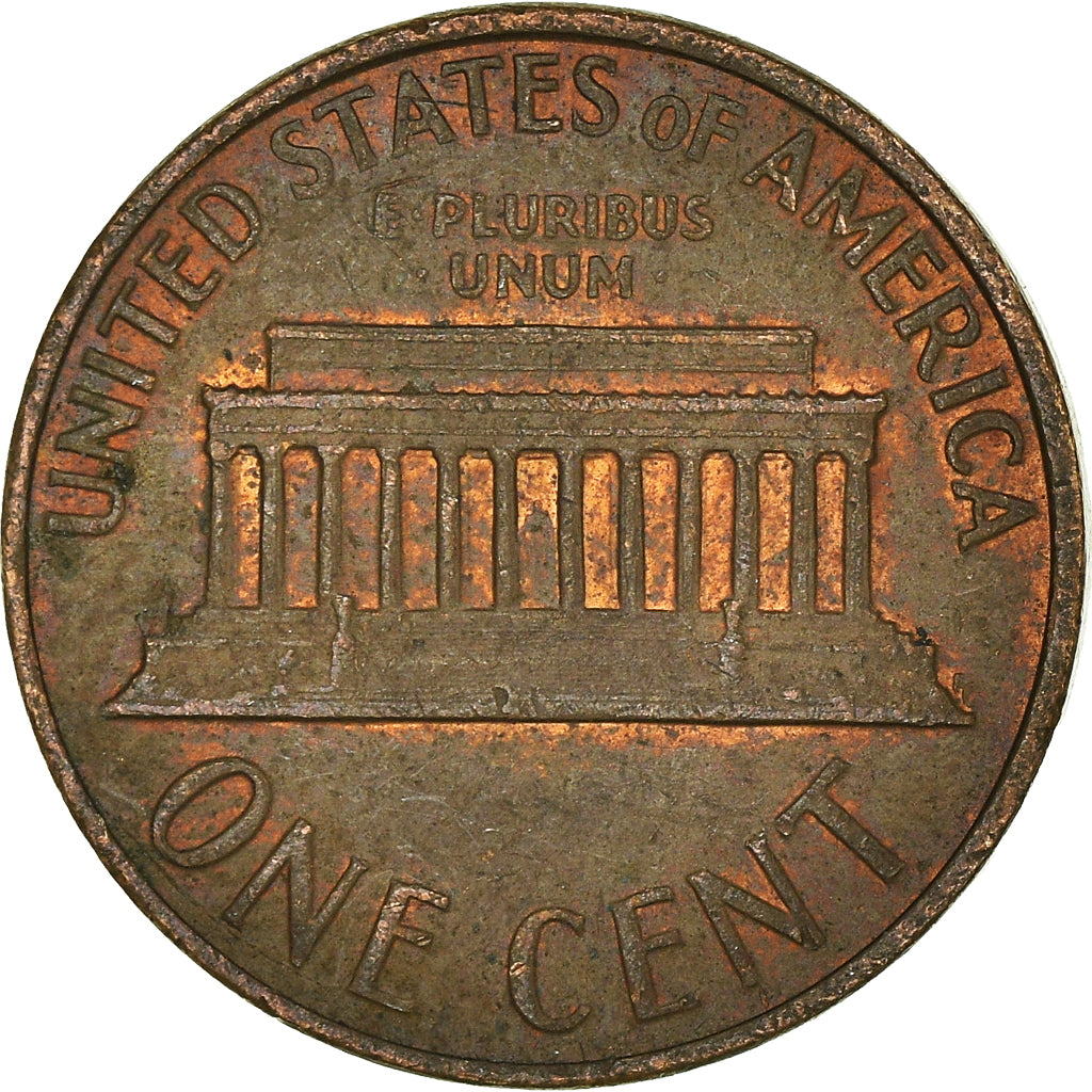 Munten, Verenigde Staten, Cent, 1968