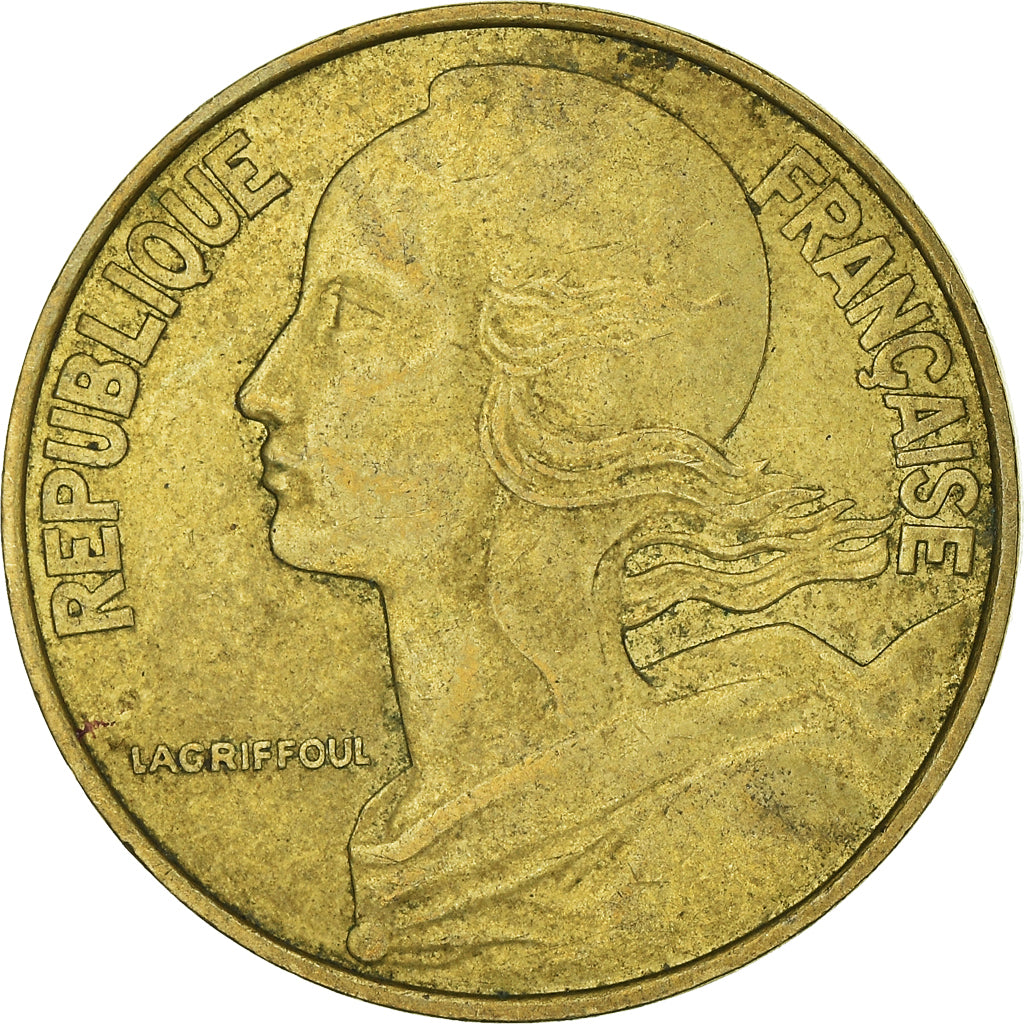 Moneta, Francia, 20 Centimes, 1981